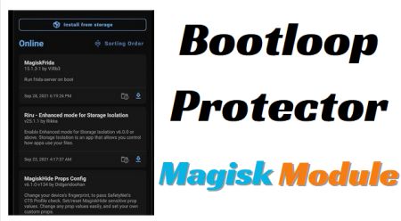 New Magisk Bootloop Protector Latest Version